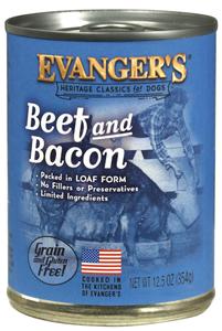 Evanger's Heritage Classic for Dogs Beef & Bacon Buy Online Cheap