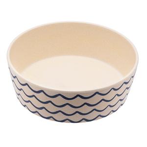 Bamboo Printed Pet Bowl - Waves Clearance Find Great