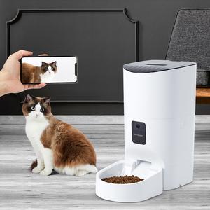 AUTOMATIC  DOG & CAT FEEDER WITH CAMERA - WIFI CONTROL With Mastercard For Sale