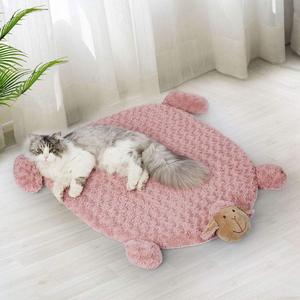 Dog & Cat Lamb Cushion Bed - Pink Extremely Cheap Online