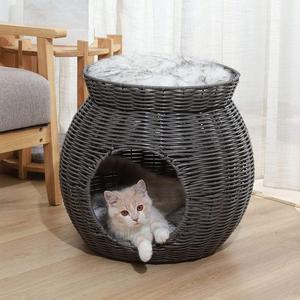 DOG & CAT LEVEL BASKET BED - GREY Discount Online