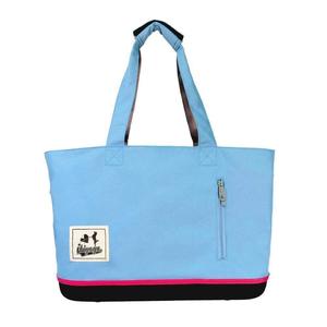 CANVAS DOG & CAT CARRIER TOTE FOR PETS UP TO 7KG - SKY BLUE Reliable