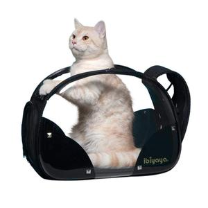 Cat & Dog Hard Rock Transparent Hard Case Travel Carrier by Ibiyaya Official Sale Online