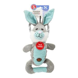 Charming Pet Scrunch Bunch & Squeak Dog Toy - Bunny Cheap Good Selling