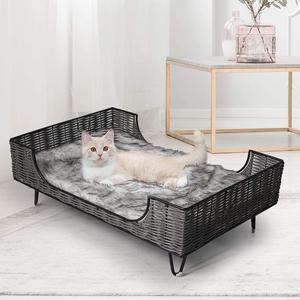 Dog & Cat Rectangle Nest Bed - Grey Eastbay Online