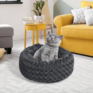 DOG & CAT CALMING BED - DARK GREY Sale Wholesale Pice