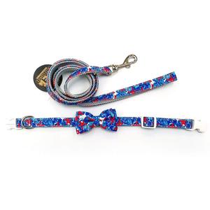 Blue Starfish Dog Collar and Leash Set Sale Low Shipping Fee