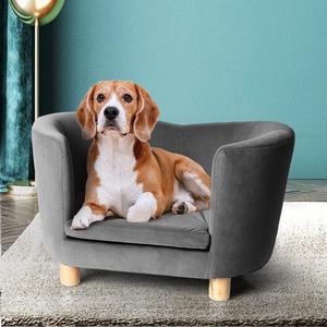 DOG & CAT BED SOFA - GREY Free Shipping Outlet Store
