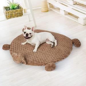 DOG & CAT CALMING CUSHION BED - TAN Amazon Footaction