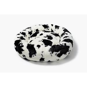 Fluffi Donut Pet Bed - Cowhide The Cheapest Cheap Pice