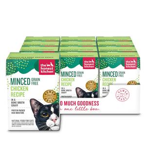 THE HONEST KITCHEN® - MINCED GRAIN FREE CHICKEN RECIPE IN A BONE BROTH GRAVY WET CAT FOOD 5.5oz Affordable Online