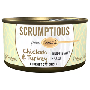 SCRUMPTIOUS Chicken & Turkey Cat food 79g Sale High Quality