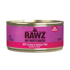 Rawz- 96% TURKEY & SALMON PÂTÉ WET CAT Footaction Online
