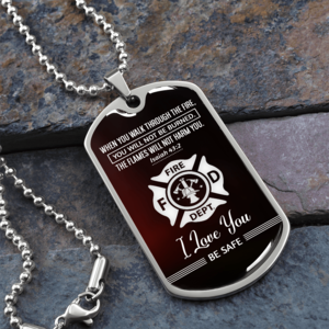 Dog Tag Chain For Firefighter - Gift For Firefighter Limited Edition