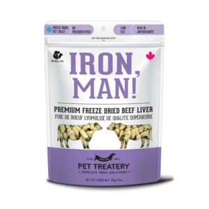 Granville Iron Man! Premium Freeze Dried Beef Liver Treats for Cats and Dog 50g Online Cheap Online