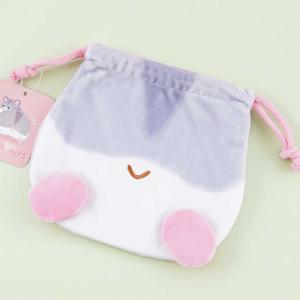 Hamster Pompon Hips Drawstring Pouch In China Sale Online