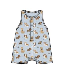 Best Friend Dogs Blue Shortie Romper Finishline For Sale