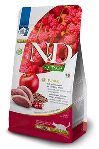 Farmina Quinoa Duck Hairball Control Cat 1.5kg Free Shipping Best Seller