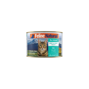 Feline Natural - Beef & Hoki Feast Canned Cat Food 6oz 2025 Sale Online