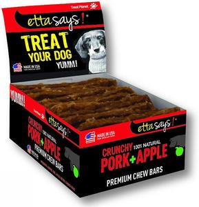 Etta Says! Crunchy Premium Bar - Pork & Apple Free Shipping Release Dates