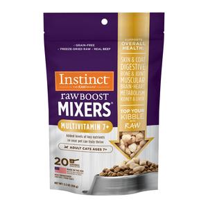 Instinct Raw Boost Mixers Grain Free Multivitamin Topper 7  Adult Cat 2025 Newest
