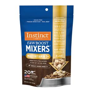Instinct - Raw Boost Mixers Grain Free Multivitamin Topper 7  Senior Dog Discount Cost