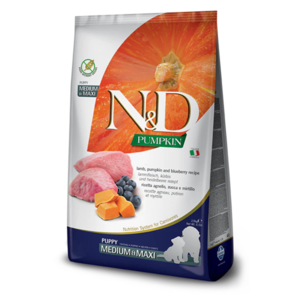 Farmina - Pumpkin - Dog Formula - Lamb, Blueberry & Pumpkin Med/Maxi Puppy Clearance Good Selling