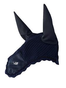 Ear Bonnet Plain Navy Silver Pices Online