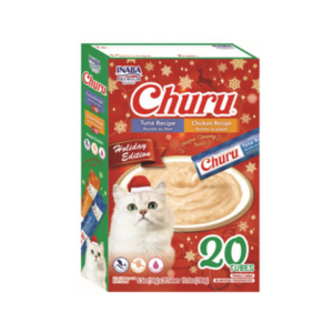 HOLIDAY 20 pack Inaba Cat Churu - Tuna & Chicken Recipe Limited Edition Online