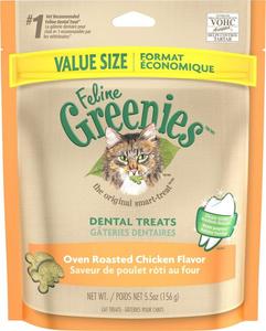 Greenies Feline Dental Oven Roasted Chicken Flavor Cat Treats Cheap The Cheapest