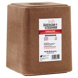 Iodized Block Ag Salt 50-Lbs. Free Shipping 100% Original