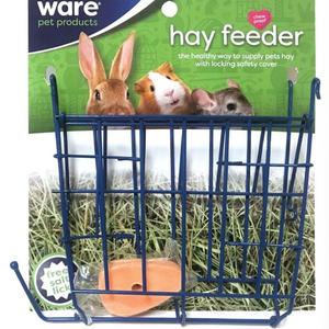 HAY FEEDER - WIRE RACK WITH FREE SALT LICK Sale Reliable