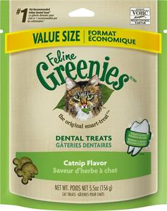 Greenies Feline Dental Catnip Flavor Cat Treats Clearance Affordable