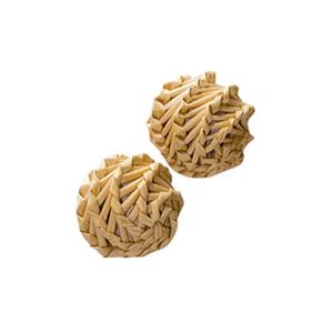 KONG Naturals Straw Balls 2-Pack Cat Toy (2 Balls) 100% Guaranteed