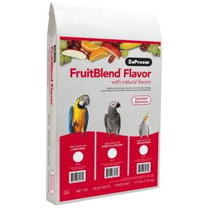 FRUITBLEND WITH NATURAL FRUIT FLAVORS MD/LG PARROT Clearance Extremely