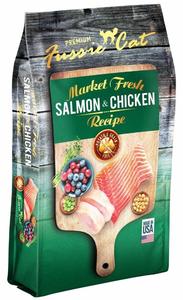 Fussie Cat Market Fresh Grain Free Salmon & Chicken Recipe Dry Cat Food Sale Comfortable