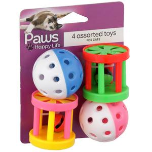 Paws 4 Assorted Cat Toys Cheap Get To Buy