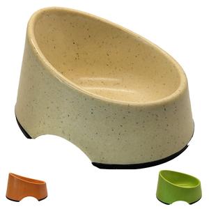 Slanted Splash Back Bamboo Pet Bowl for Dogs & Cats Sale Best Seller