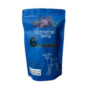 Crazy Dog Quakers Duck Dog Treats, 6oz Free Shipping Low Pice