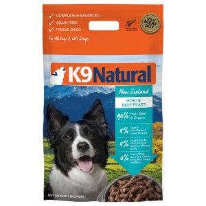 K9 Natural Beef & Hoki Feast Freeze Dried for Dog Food or Topper Cheapest Pice For Sale