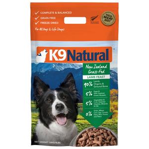 K9 Natural Lamb Feast Freeze Dried for Dog Food or Topper Finishline Sale Online