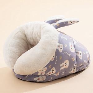 Dog & Cat Winter Bed - Blue Rabbit Free Shipping Discounts