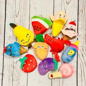 Cute Squeaky Plush Dog Toys, Teeth Grinding & Training - Packs Sale Get To Buy