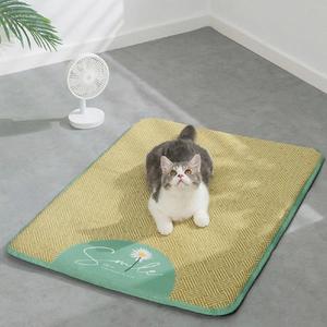 Cat and Dog Summer Cooling Bed, Daisy Flax Mat Buy Cheap Footlocker