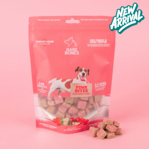 Barebones Freeze Dried Dog Treat, Pink Bites Geniue Stockist For Sale