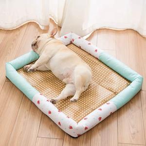 Cat and Dog Summer Cooling Bed, Watermelon Flax Mat Official Site