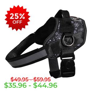 Winter Snowflake Joyride Basic Essential Dog Harness 1.0 Sale Huge Surprise