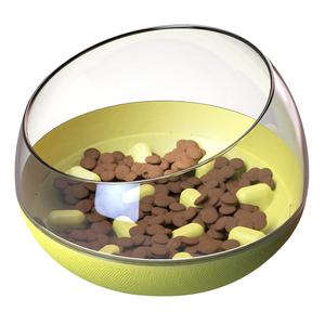 Dog & Cat Slow Feeder Food Bowl, No Spill Free Shipping With Paypal