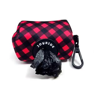 Red Plaid Poop Bag Dispenser Limited Edition Online