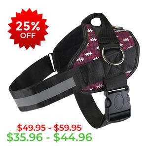 Winter Trees Joyride Basic Essential Dog Harness 1.0 Choice Cheap Pice
